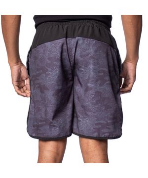 Short Masculino Nicoboco Tactel Estampado Preto