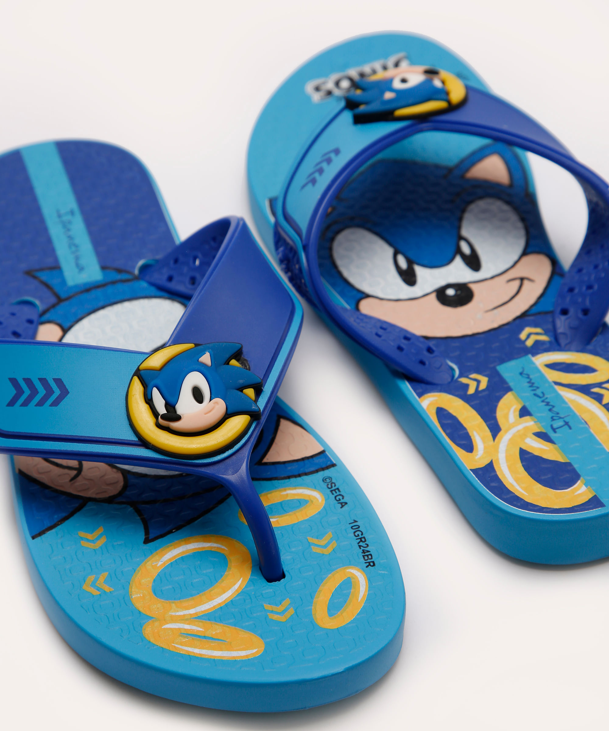 chinelo infantil ipanema sonic azul