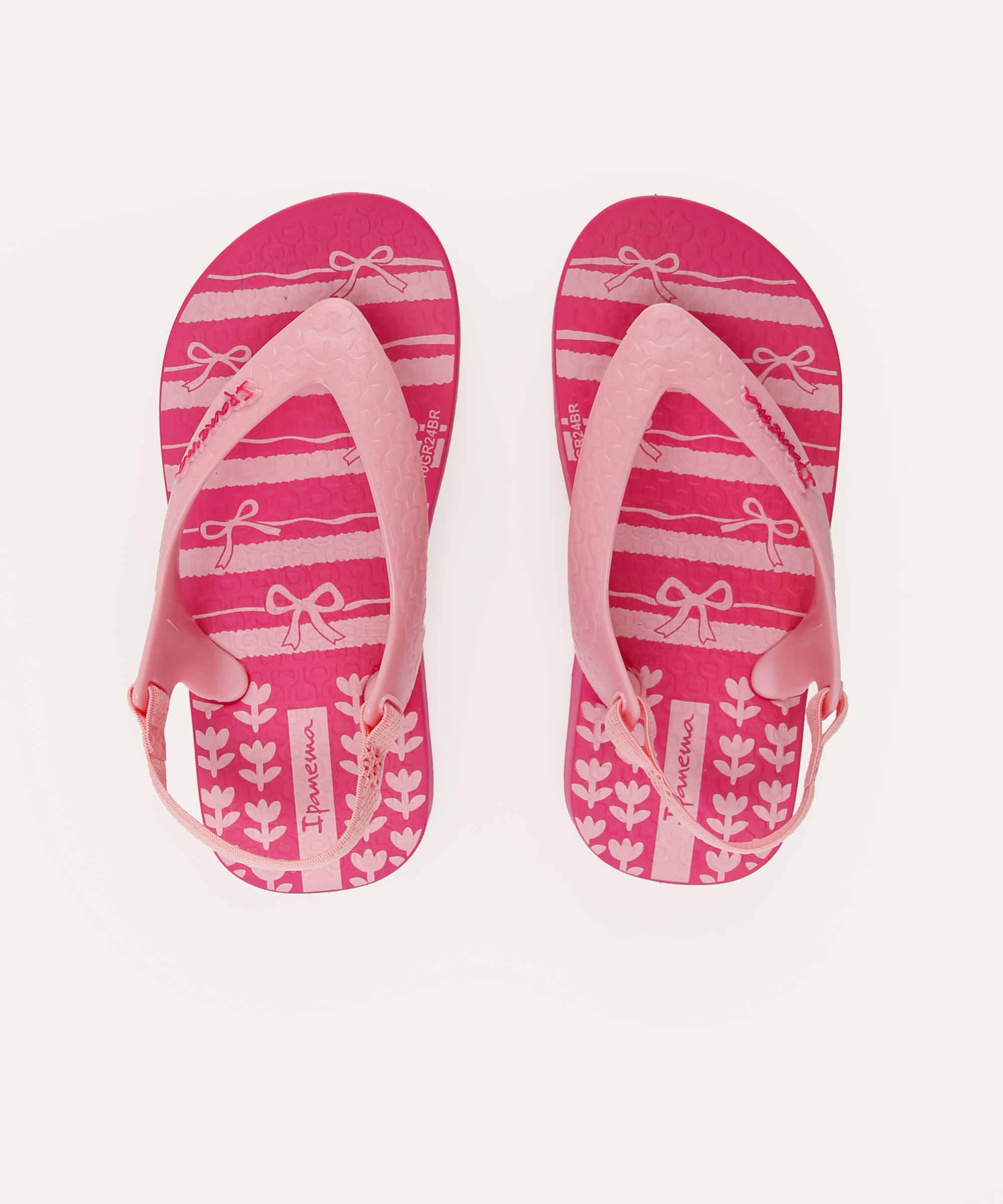 chinelo infantil classic baby rosa