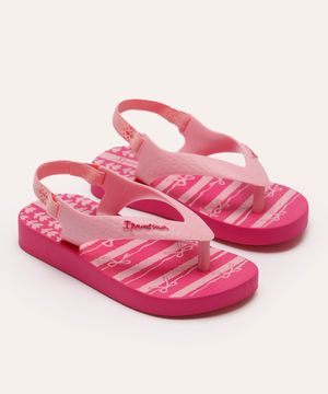 chinelo infantil classic baby rosa