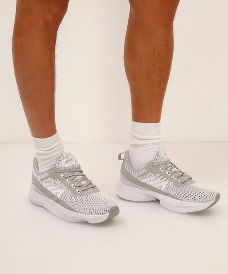 tênis esportivo ace sola alta cinza