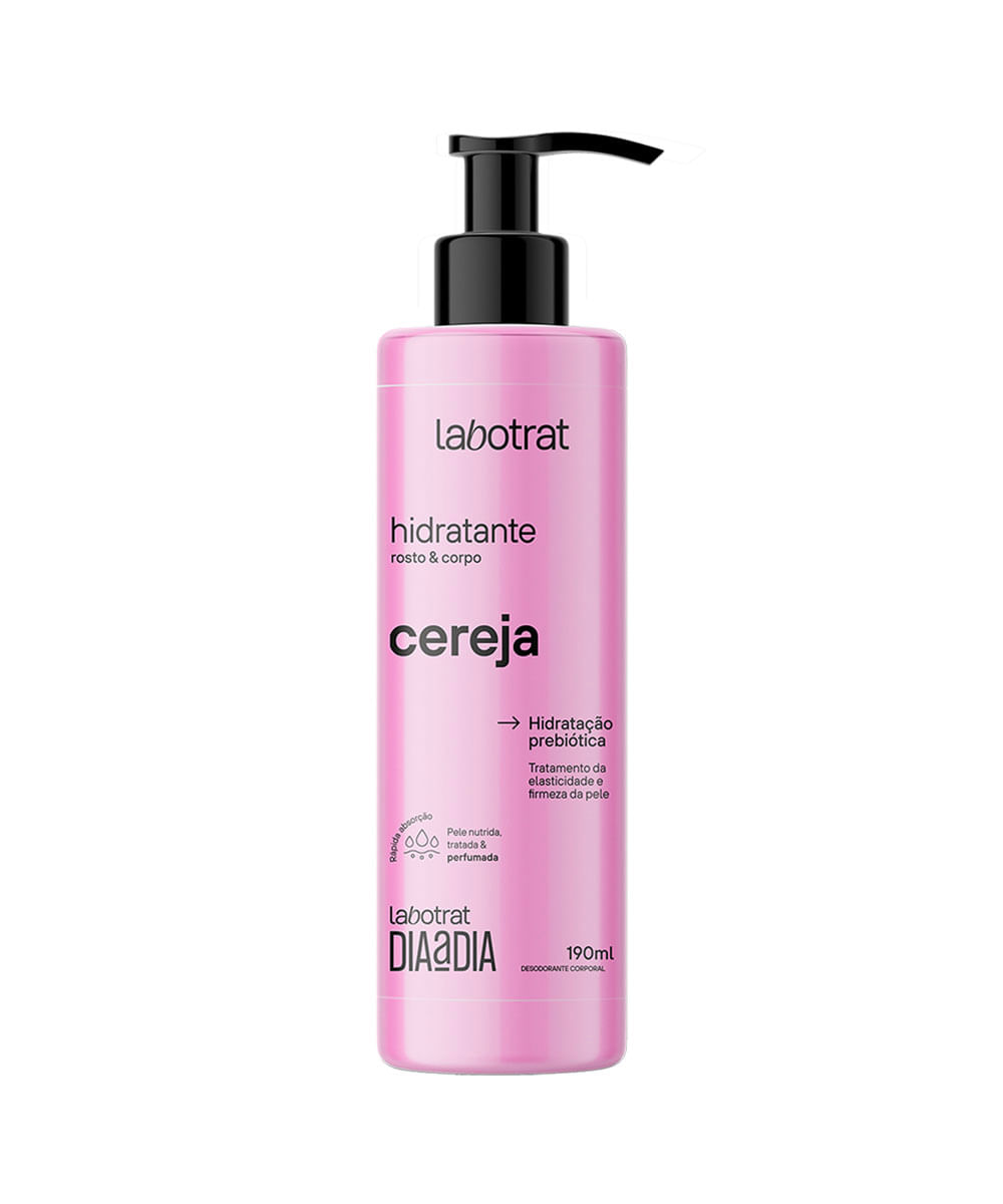 hidratante labotrat cereja dia a dia 190ml - transparent