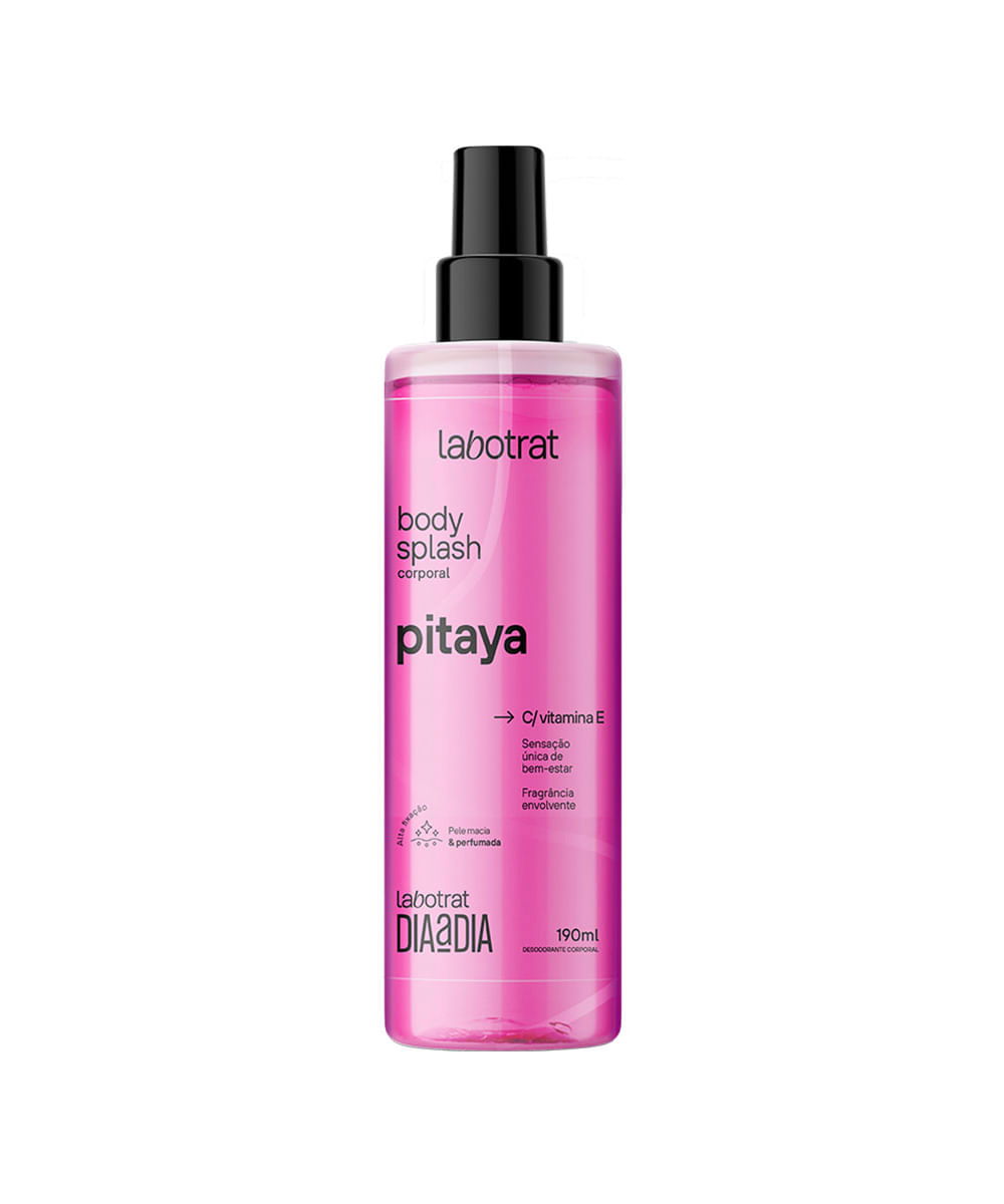 body splash labotrat pitaya dia a dia 190ml - transparent