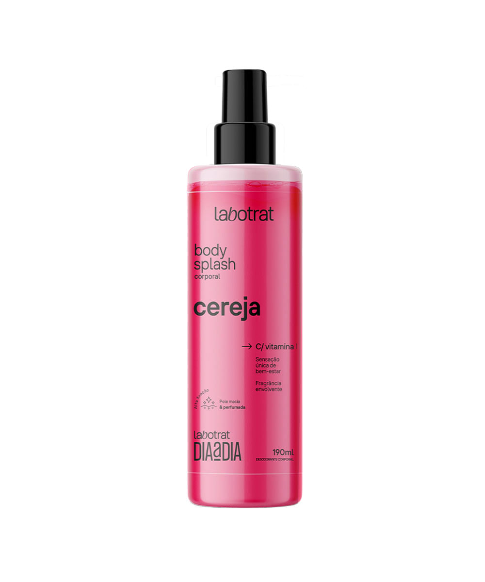 body splash labotrat cereja dia a dia 190ml