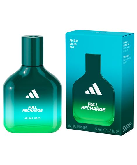 perfume unissex adidas vibes full recharge edp 50ml