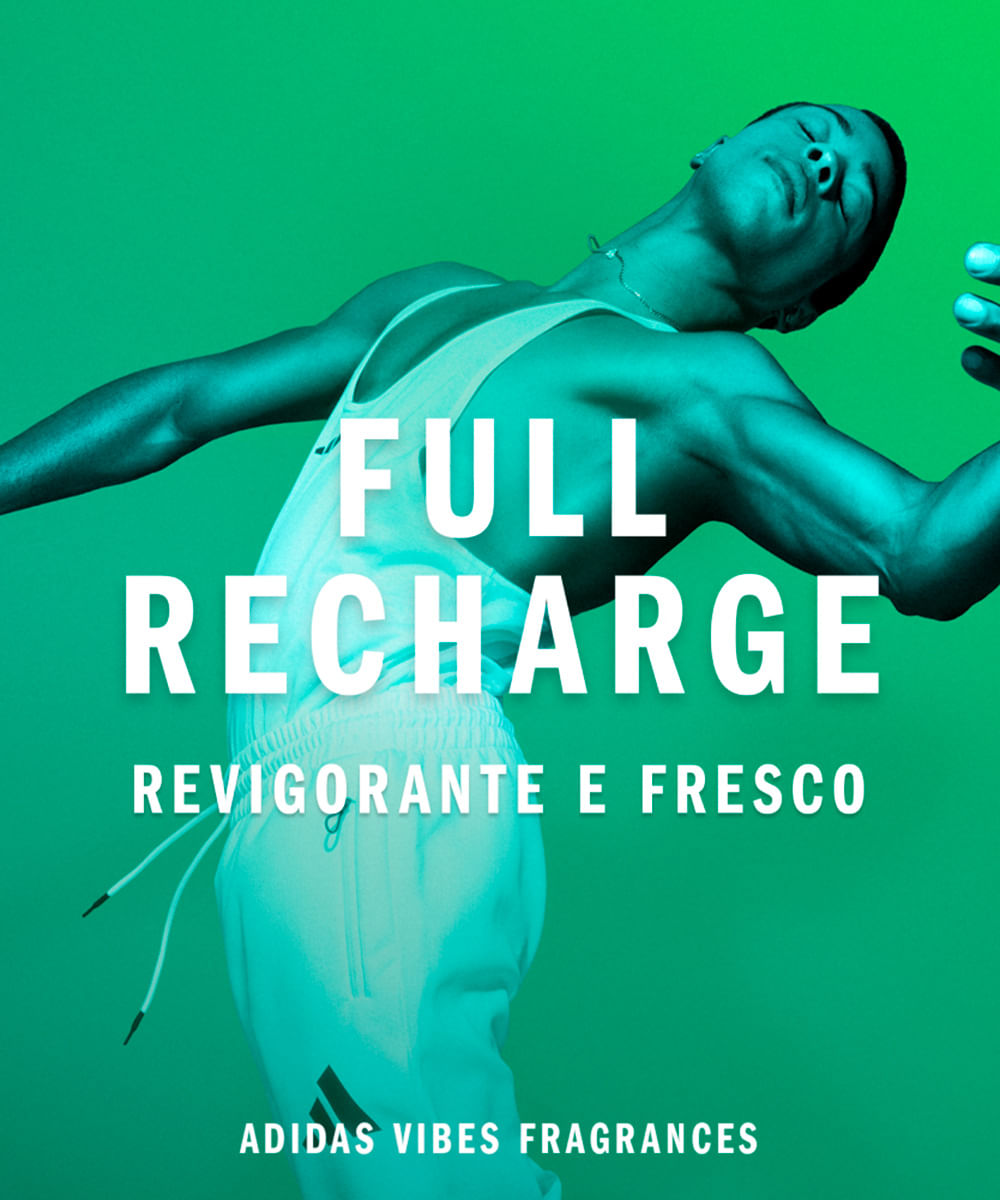 perfume unissex adidas vibes full recharge edp 50ml