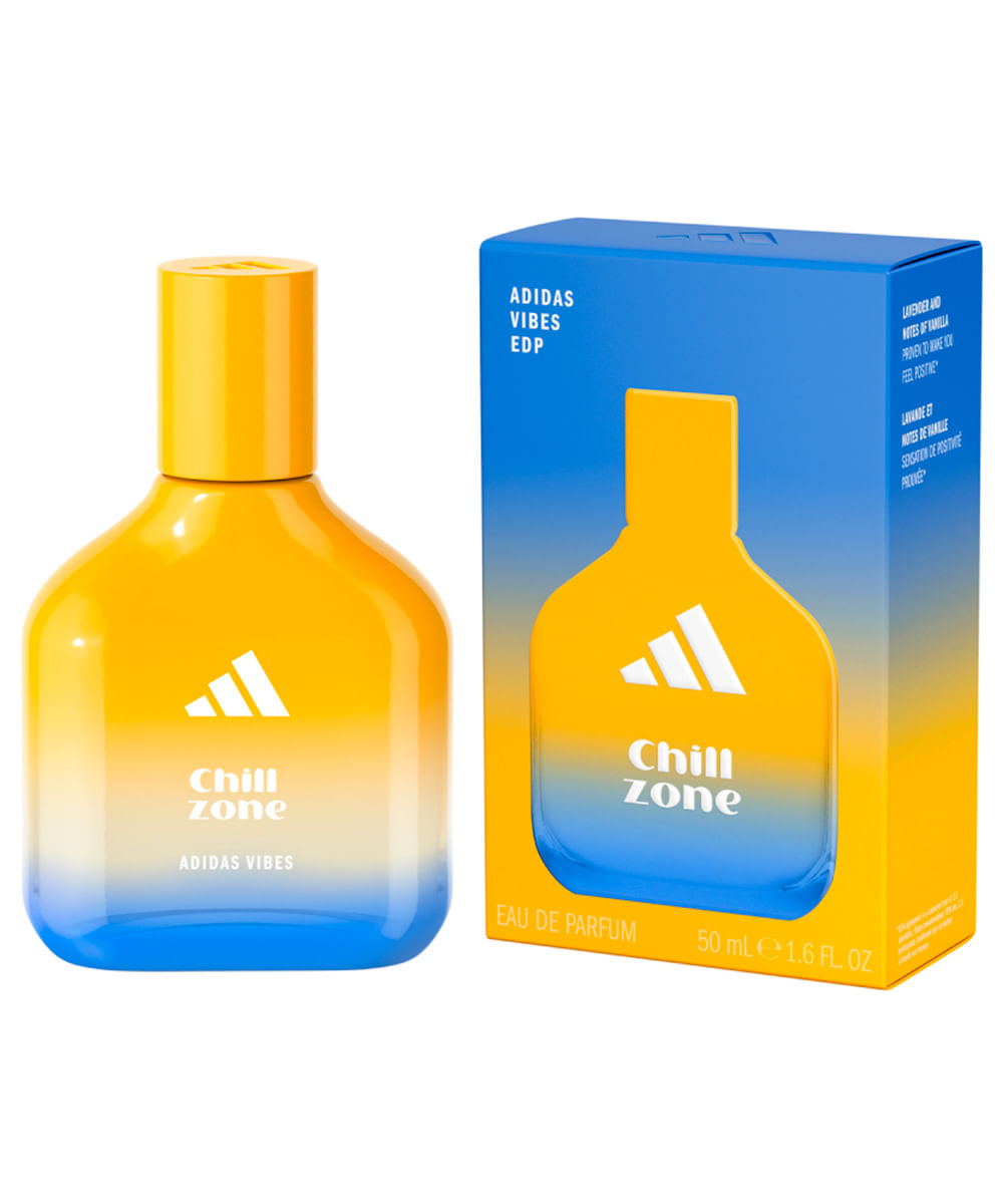 perfume unissex adidas vibes chill zone edp 50ml