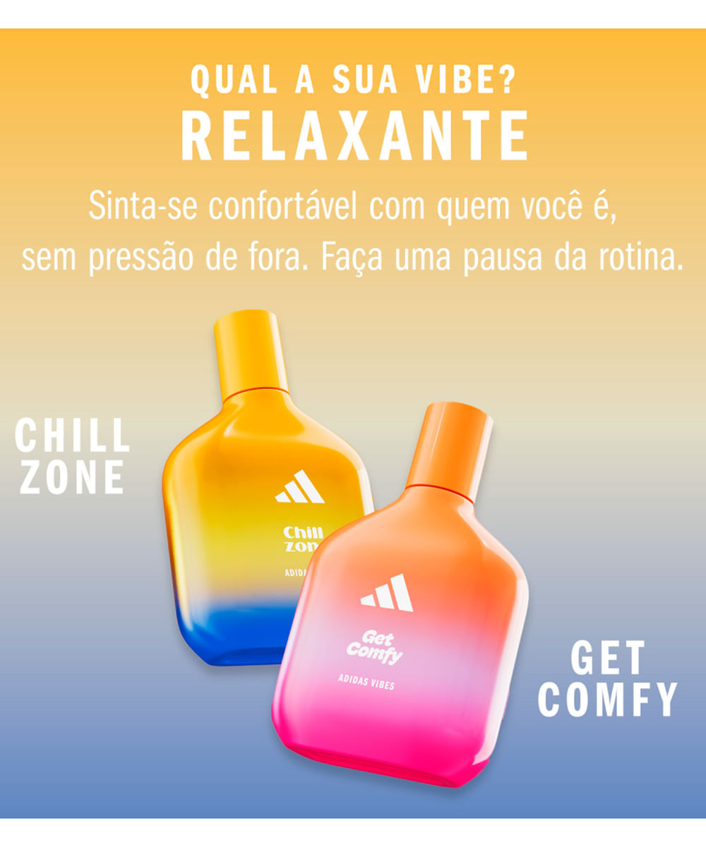 perfume unissex adidas vibes chill zone edp 50ml