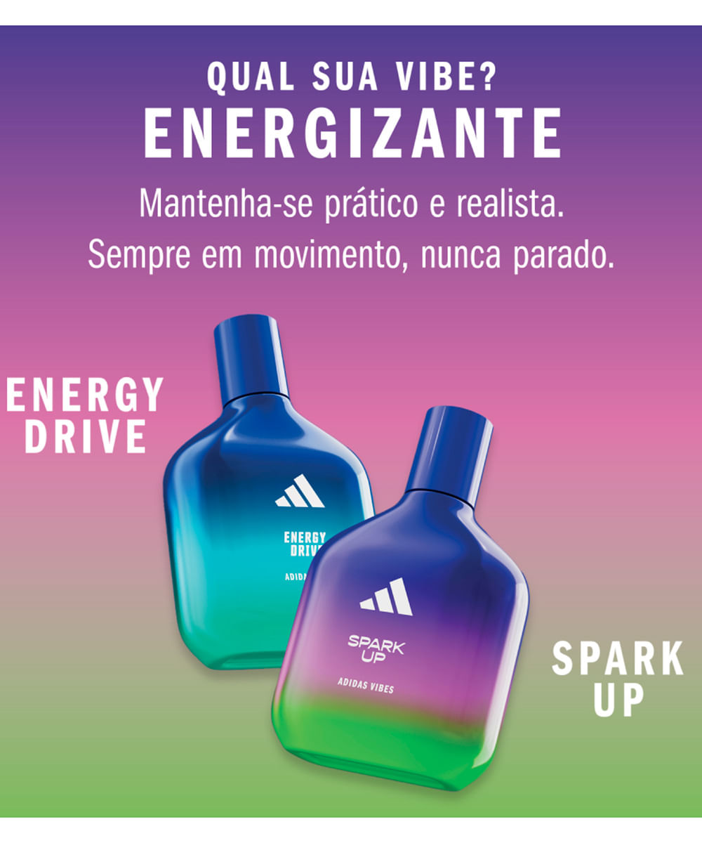 perfume unissex adidas vibes spark up edp 50ml
