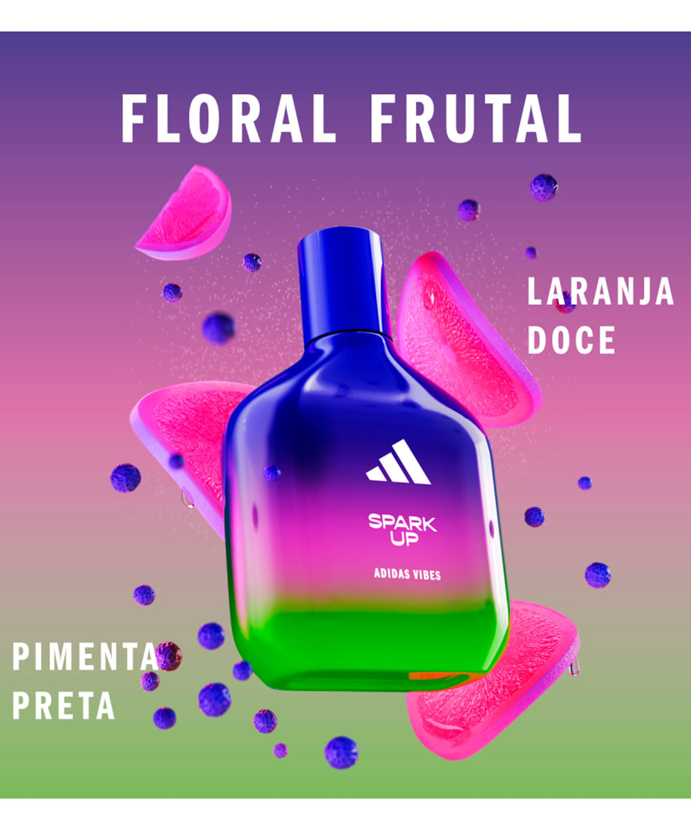 perfume unissex adidas vibes spark up edp 100ml