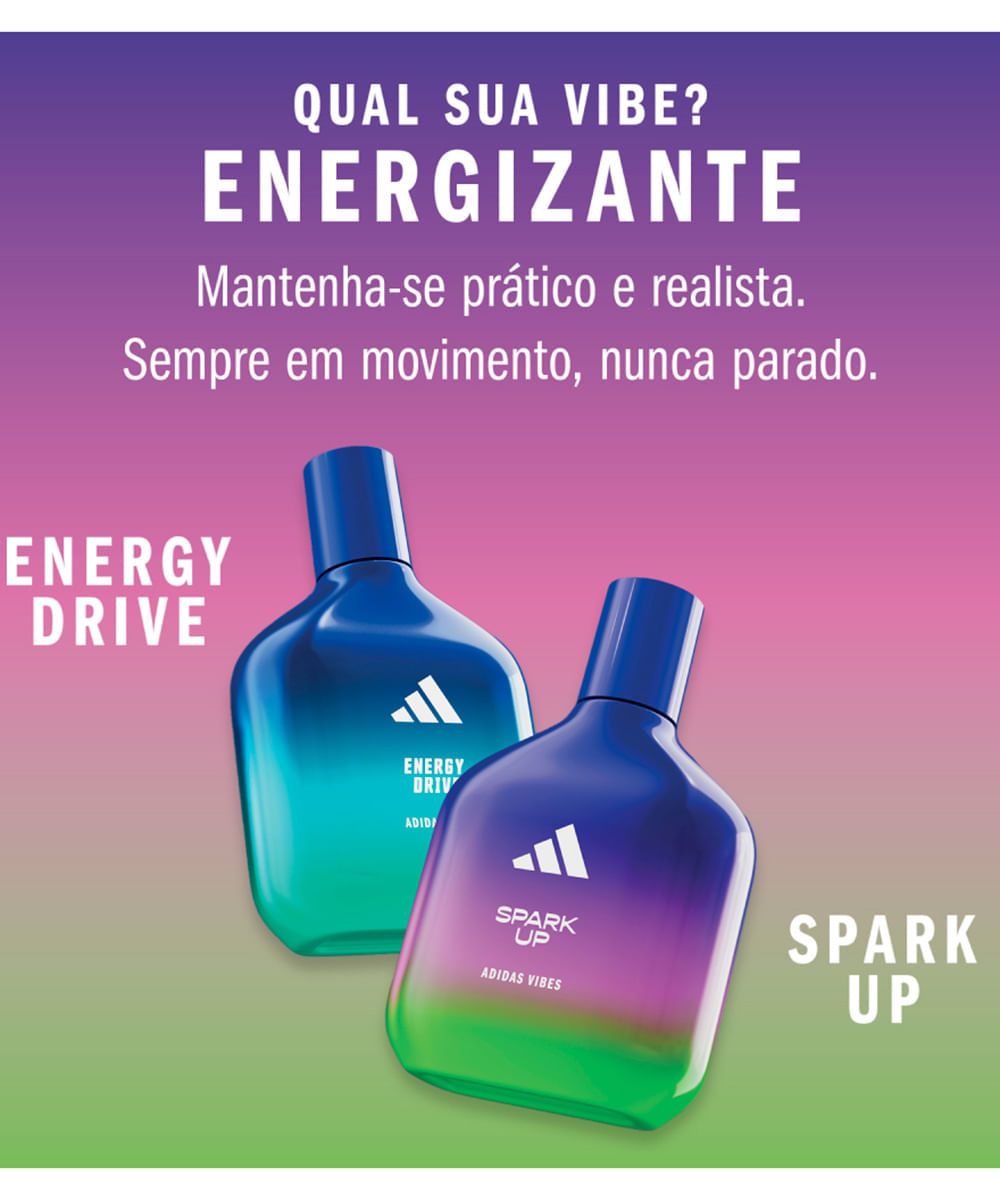 perfume unissex adidas vibes spark up edp 100ml