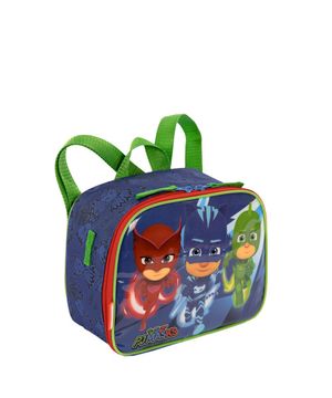 Lancheira Pequena 2 em 1 Pj Masks Colorido