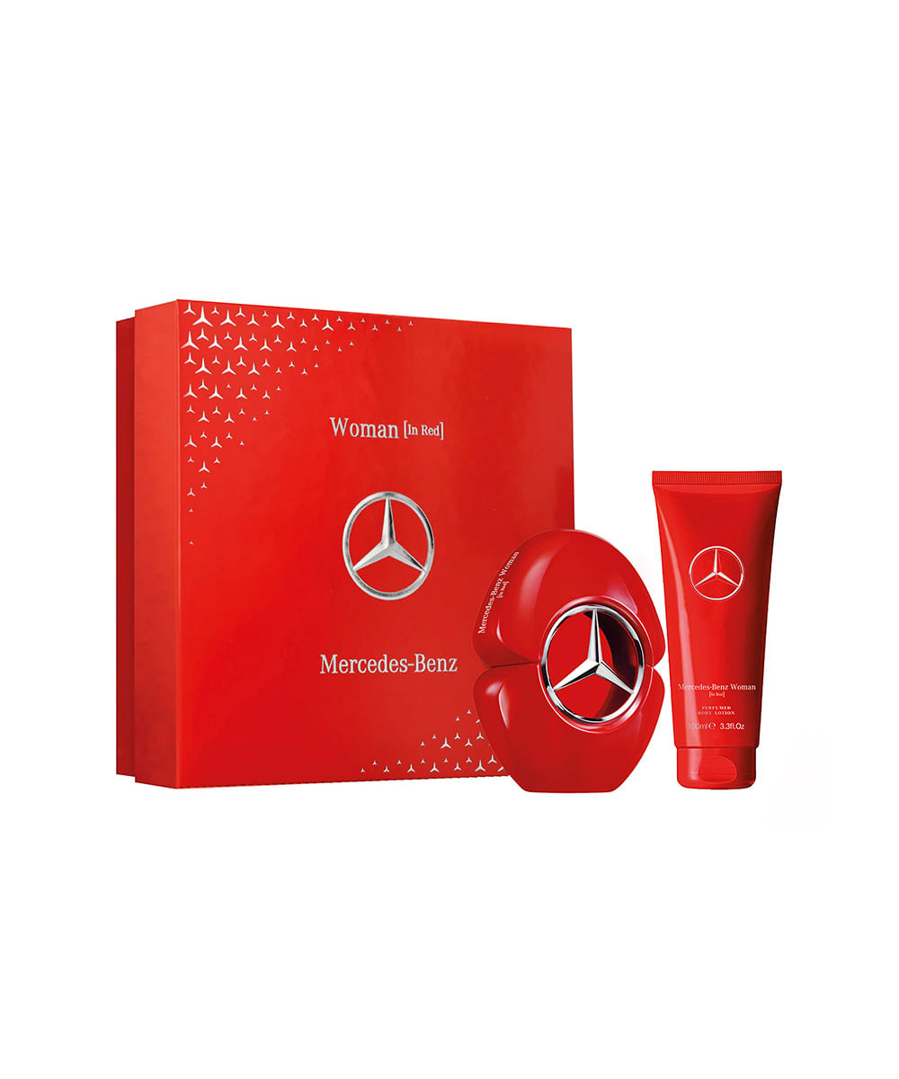 kit mercedes benz woman in red coffret