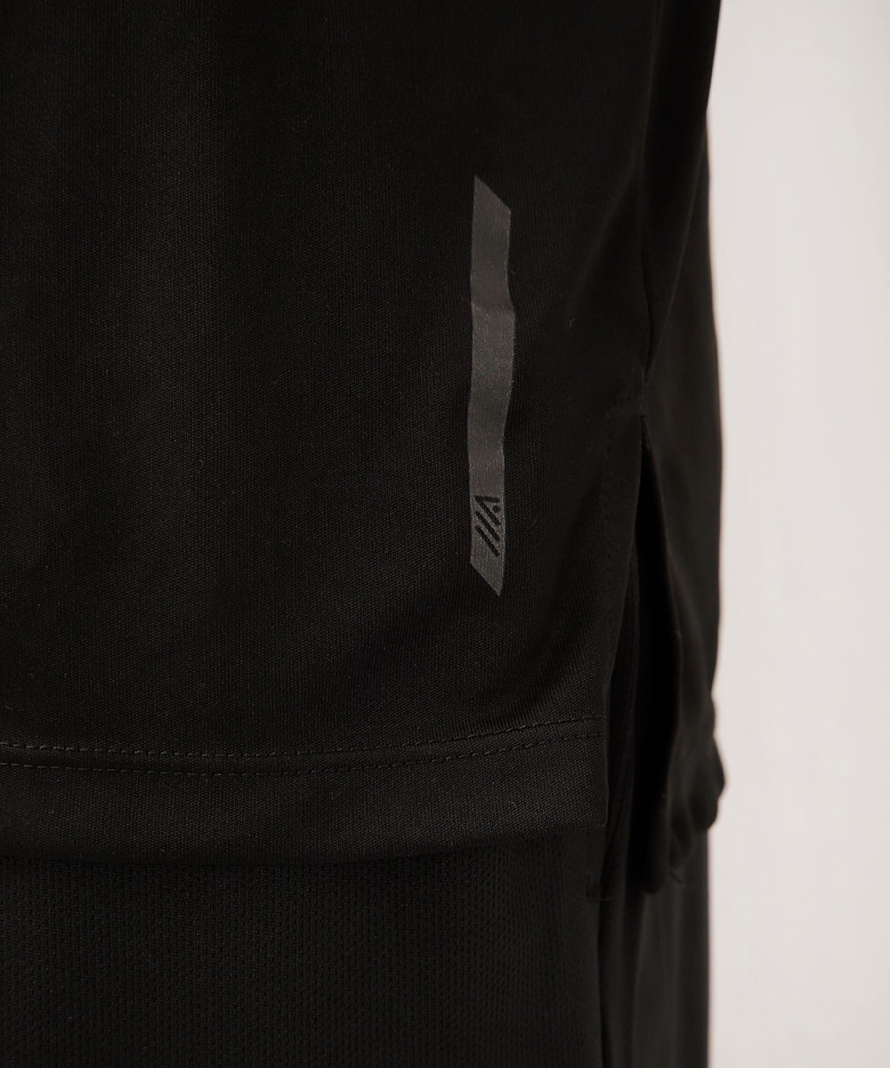 regata esportiva machão muscle fit preta