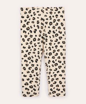 calça legging infantil animal print colorida