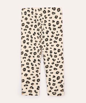 calça legging infantil animal print colorida