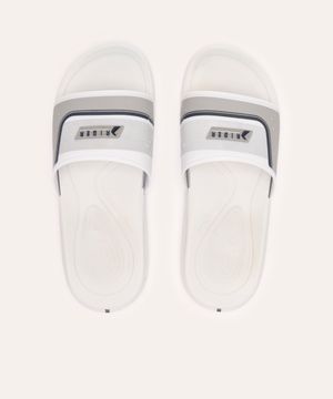 chinelo smash slide rider branco