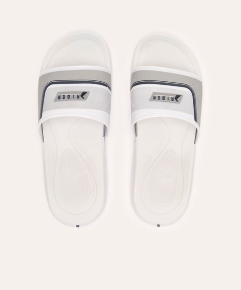 chinelo smash slide rider branco