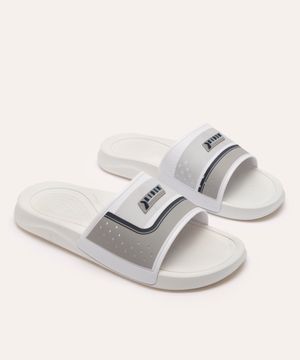 chinelo smash slide rider branco