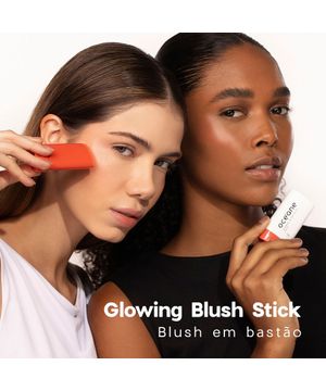 Blush em Bastão Laranja - Glowing Blush Stick Storm Océane Limited 12g