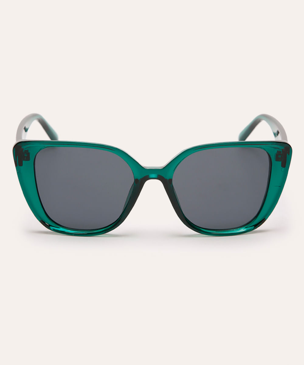 óculos de sol gatinho triton verde