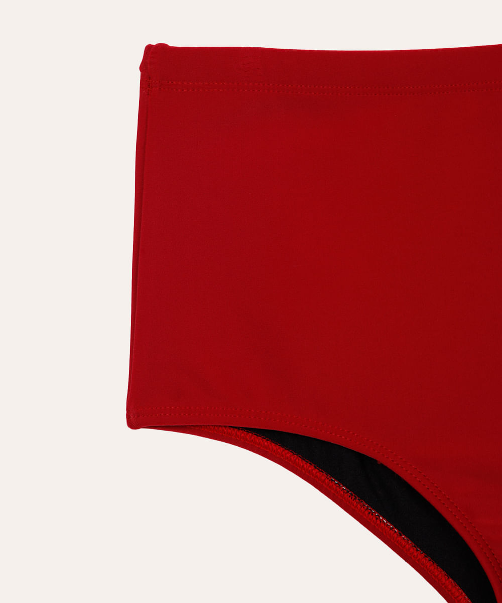 sunga boxer proteção uv vermelha