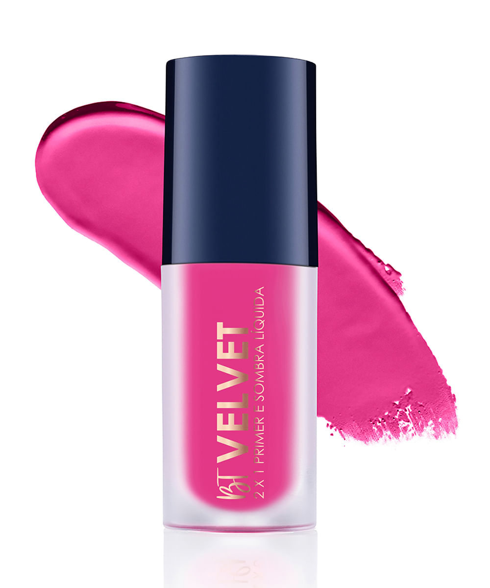 sombra líquida 2 em 1 bruna tavares velvet pink rosa