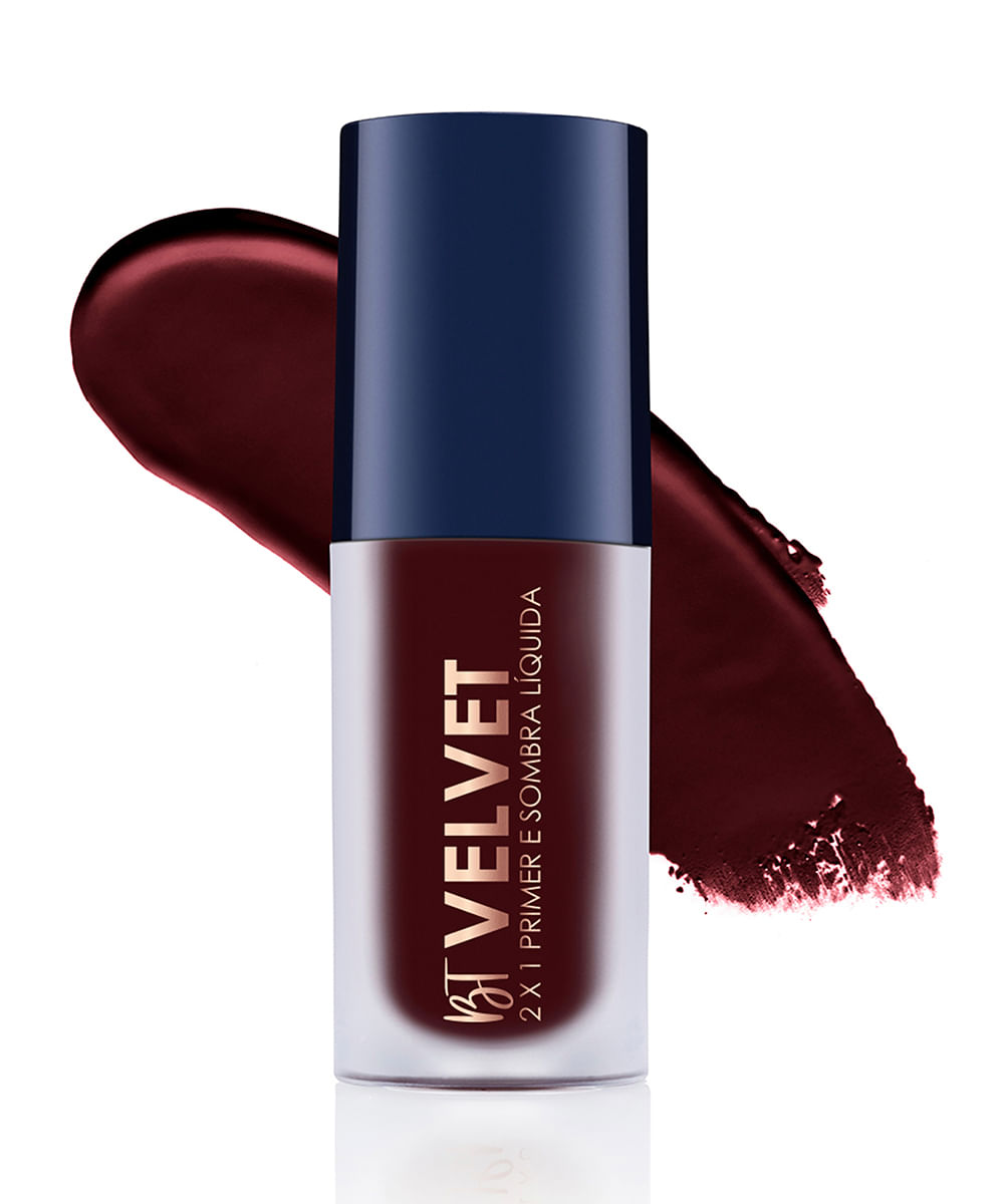 sombra líquida 2 em 1 bruna tavares velvet blackberry vinho