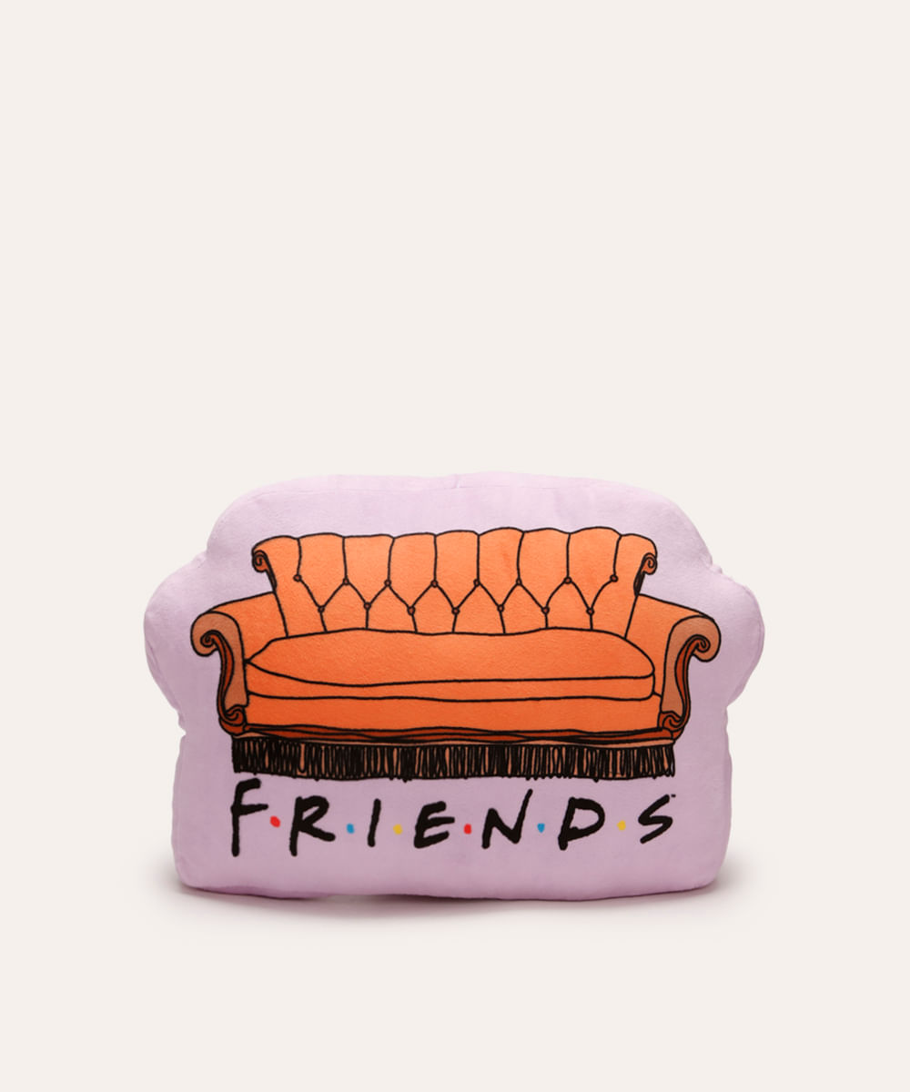almofada sofá friends lilás