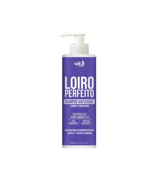 Kit Widi Care Loiro Perfeito Shampoo Matizador 300ml  Máscara Matizadora 300g  Leave In 200ml  Presente Exclusivo