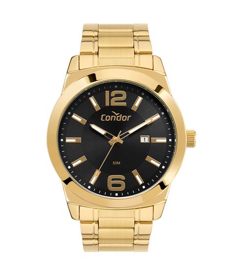 relógio condor analógico co2115mwm k4p dourado