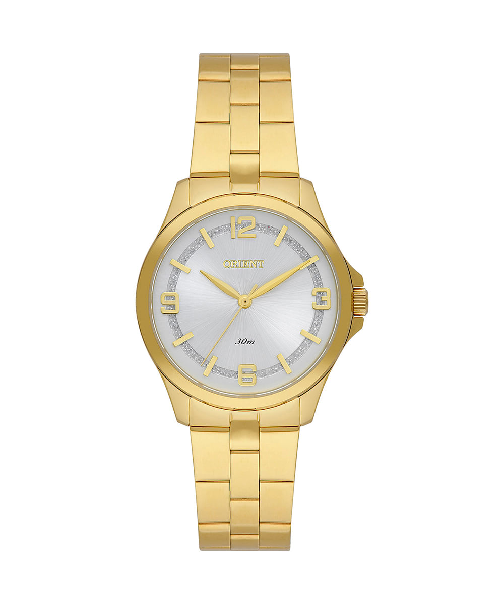 relógio orient analógico fgss0227 s2kx dourado