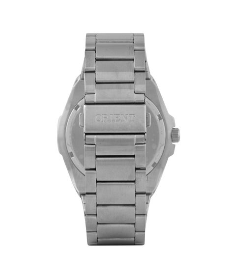 relógio orient analógico calendário mbss1424 d2sx prateado