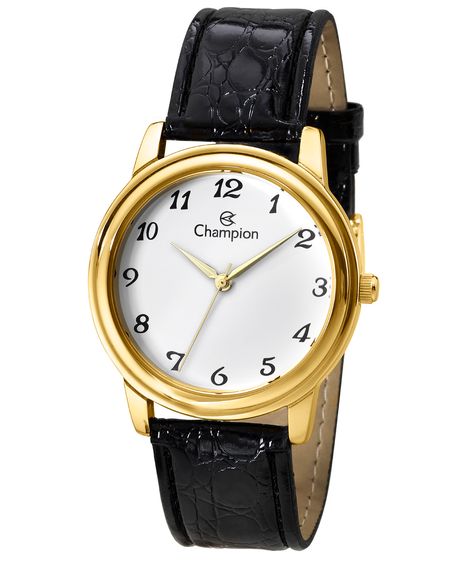 relógio champion analógico ch22153e dourado