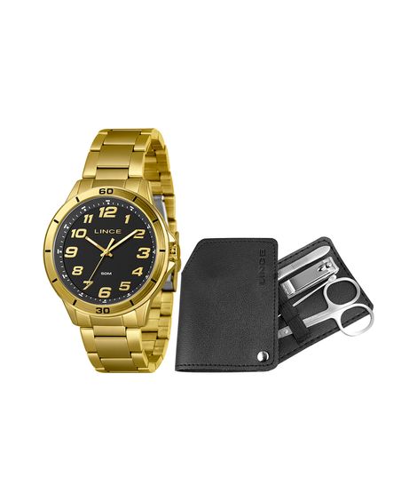 relógio lince analógico mrgm003l46 ka62p2kx dourado