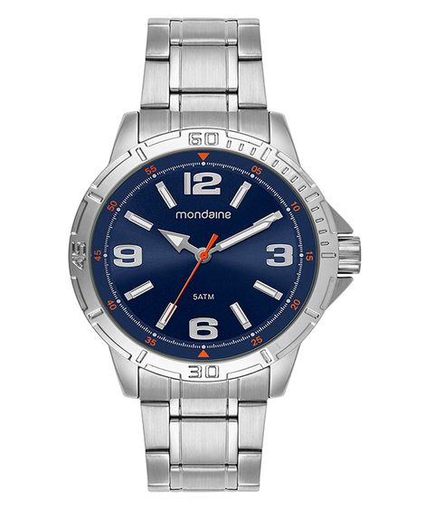 relógio mondaine analógico 99746g0mvne1k prateado
