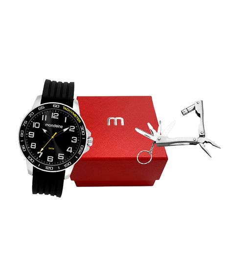 relógio mondaine analógico 99731g0mvni2kk prateado