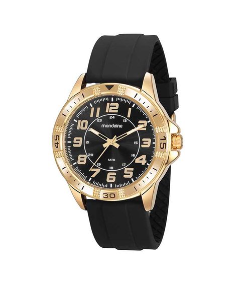 relógio mondaine analógico 99431gpmvdi1kh dourado