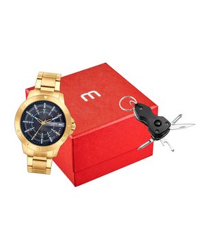 relógio mondaine analógico 99700gpmvde2kk dourado