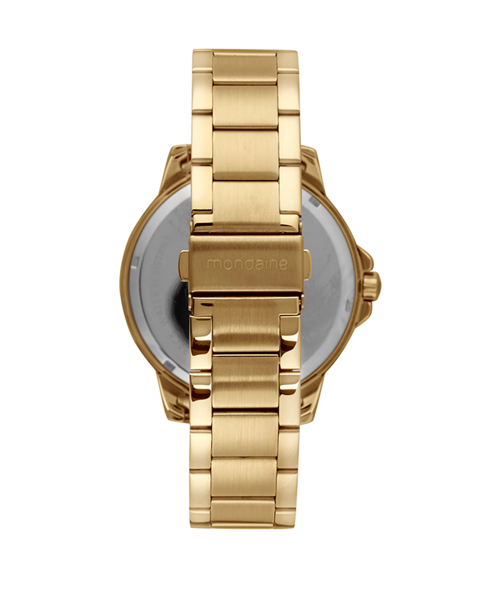 relógio mondaine analógico 99700gpmvde2kk dourado