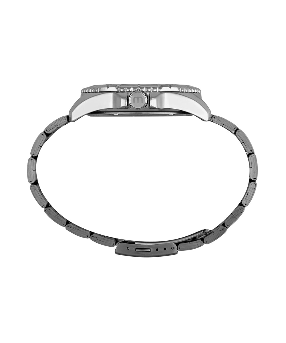 relógio mondaine analógico 32639g0mvne3k prateado