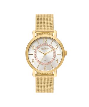 Relógio Condor Feminino Elegante Dourado - CO2039MUG/K4K