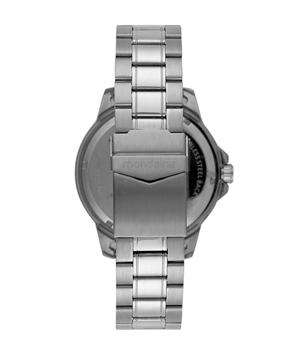 relógio mondaine analógico 99731g0mvne3k prateado