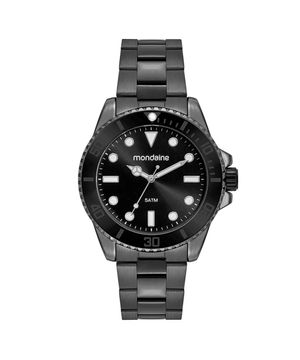 relógio mondaine analógico 32549gpmvse7kb cinza