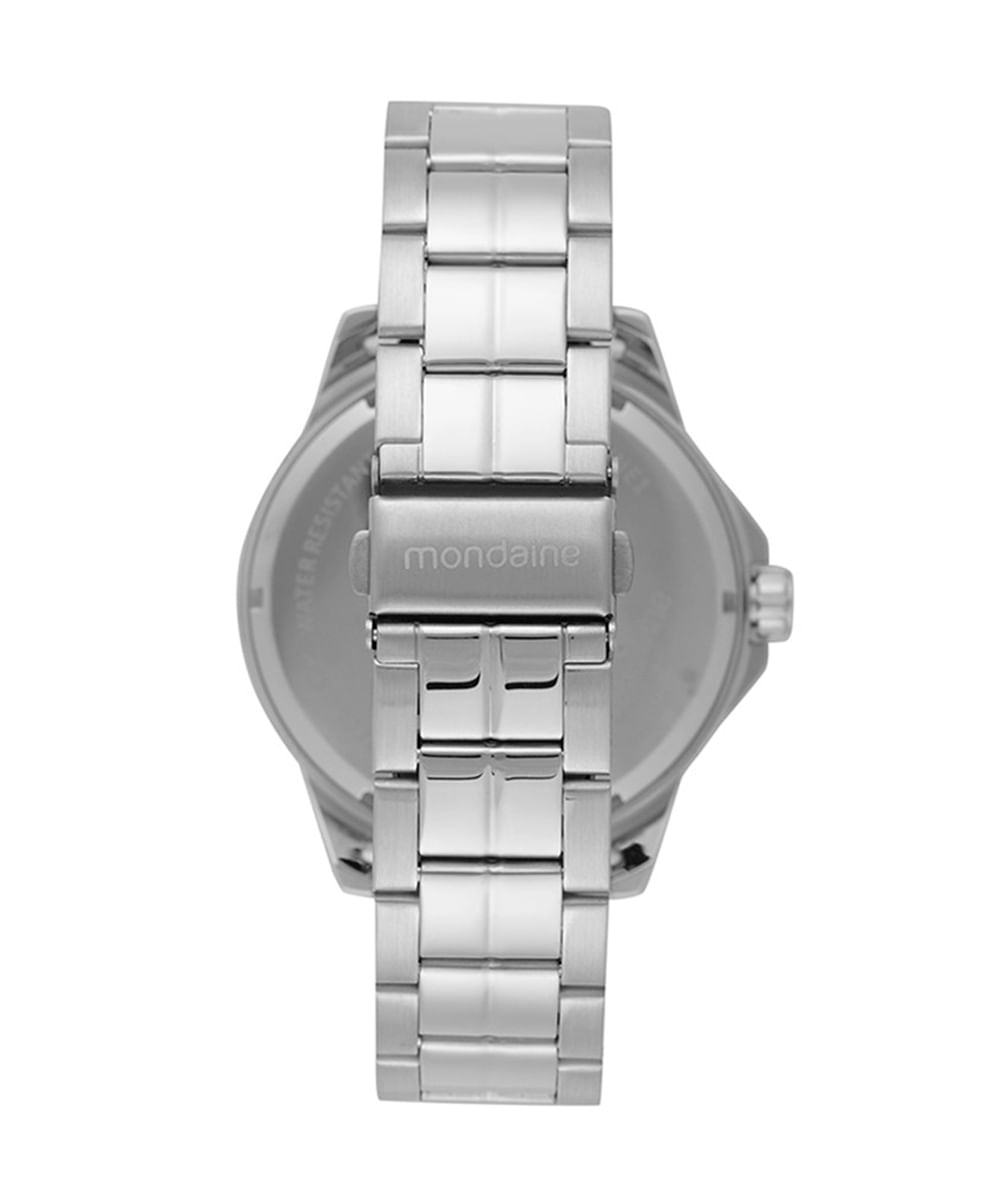 relógio mondaine analógico 99770g0mvne1k prateado