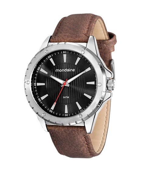 relógio mondaine analógico 76678g0mvnh2kk prateado