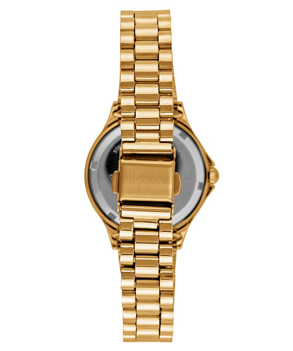 relógio mondaine analógico 99762lpmvde1k dourado