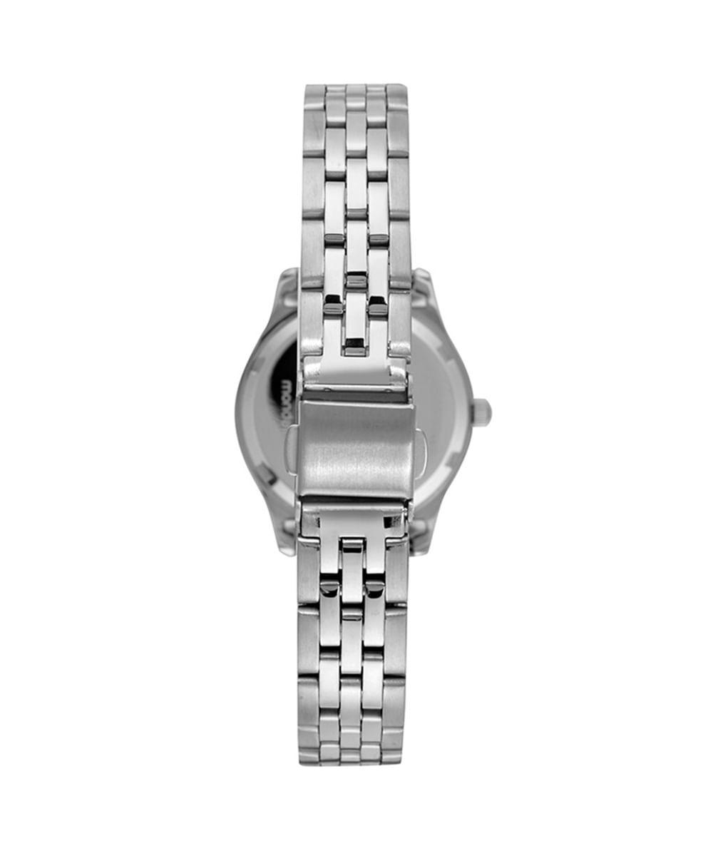 relógio mondaine analógico 32696l0mvne3ka prateado