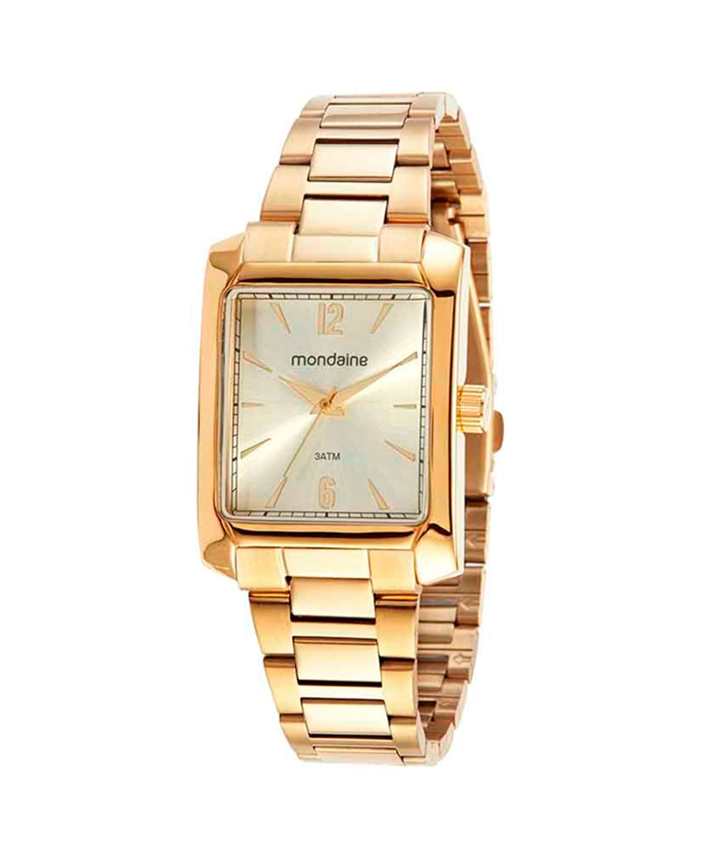 relógio mondaine analógico 32417lpmvde1kb dourado