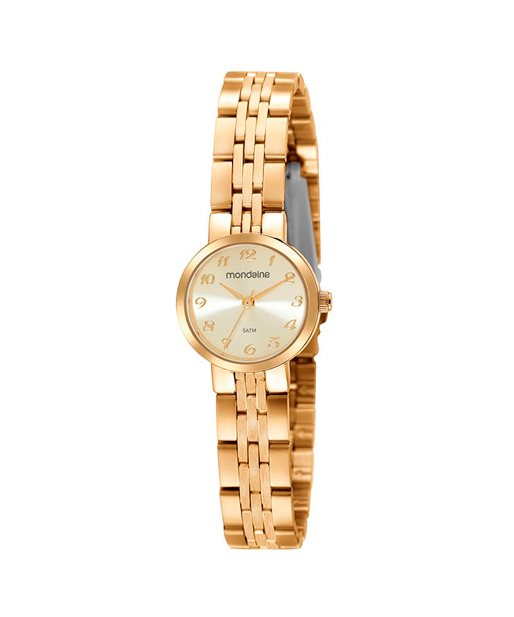 relógio mondaine analógico 32391lpmvde1kk dourado